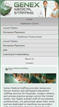 Mobile Screenshot of genexmedstaff.com